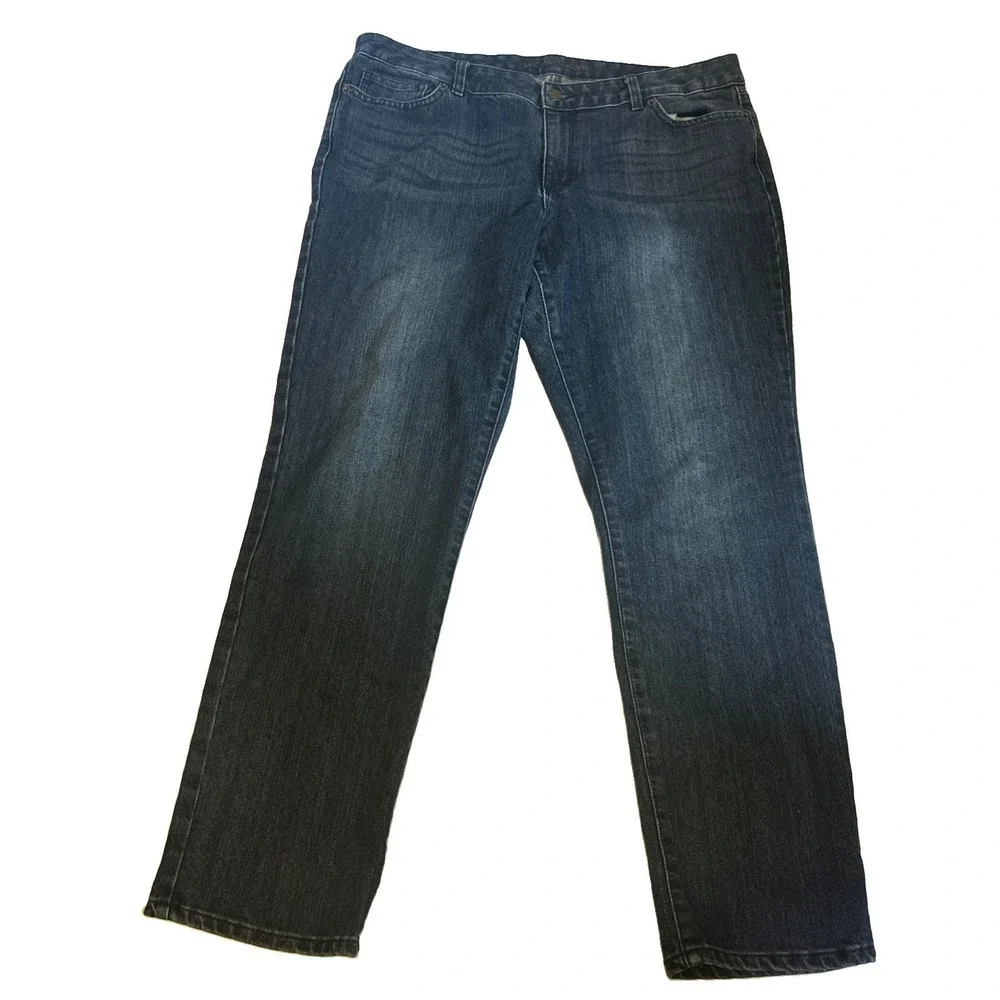 Michael Kors Skinny Jeans Women's Medium Blue Stretch Denim Size 12